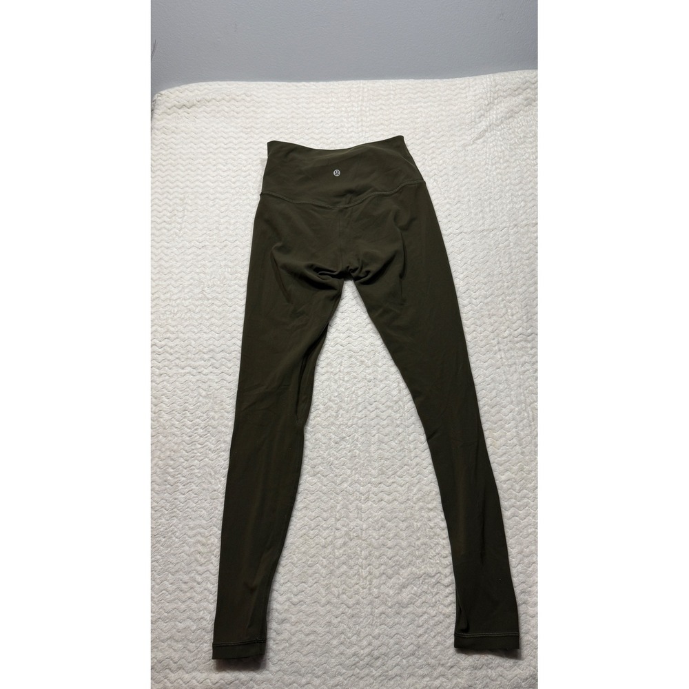 Lululemon Align High-Rise Pant 28 Dark Olive Green Leggings W5BOBS Size 6